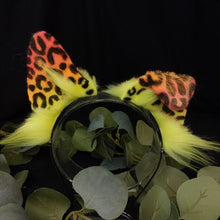 Load image into Gallery viewer, Rainbow Leopard Ears
