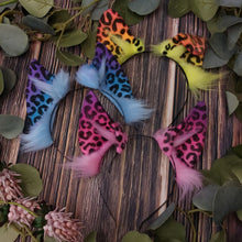 Load image into Gallery viewer, Rainbow Leopard Ears
