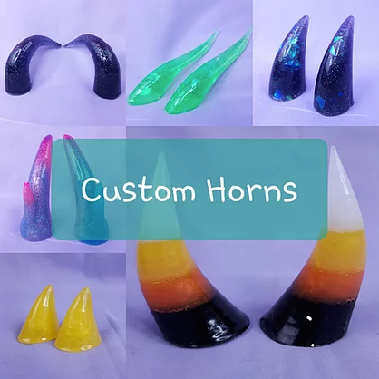 Custom 1-2 Color Horns