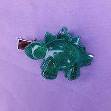 Load image into Gallery viewer, Resin dinosaur hair clips
